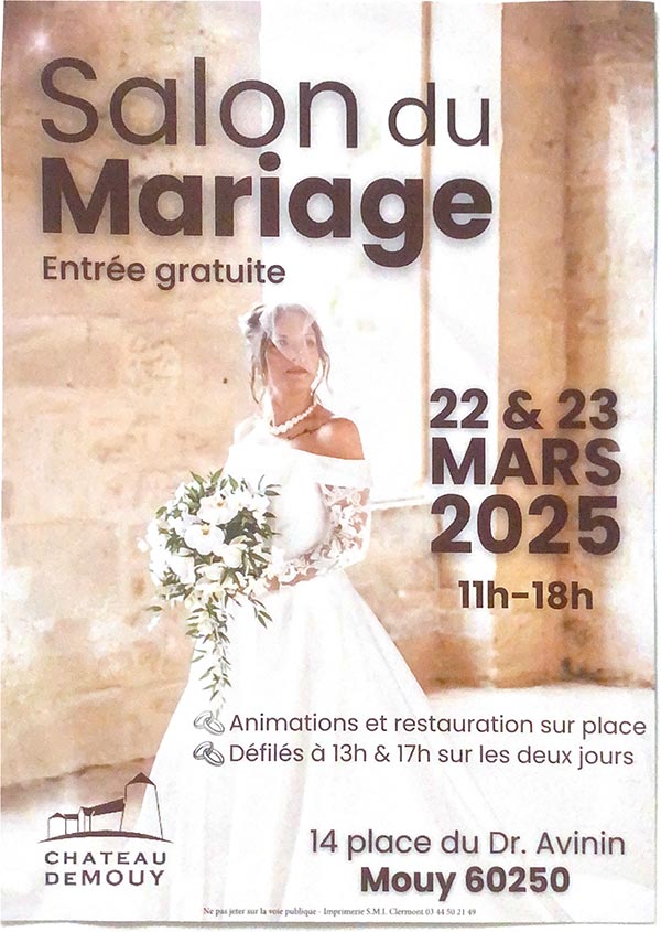 Salon du mariage de Mouy