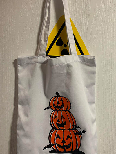 Personnalisation de sac d'Halloween dans l'Oise