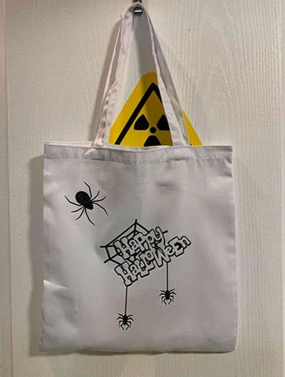 Personnalisation de sac d'Halloween dans l'Oise