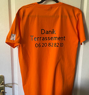 personnalisation tee shirt Compiègne