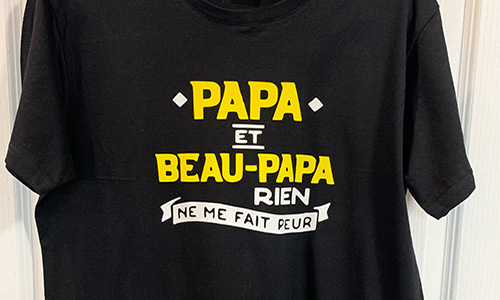 personnalisation tee shirt Compiègne